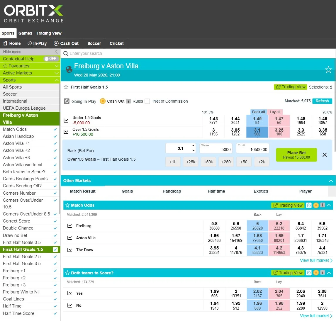 OrbitX exchange